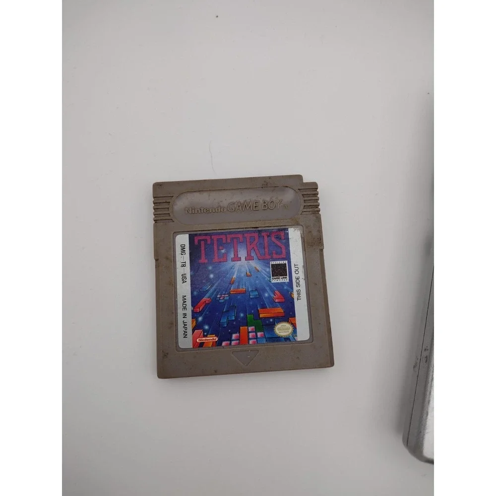 Nintendo Gameboy Pocket Silver Handheld‎ Console System Tested & Working Tetris